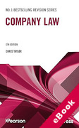 Cover of Law Express: Company Law (eBook)