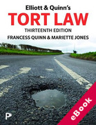 Cover of Elliott & Quinn's Tort Law (eBook)