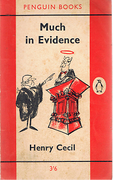 Cover of Much in Evidence