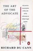 Cover of The Art of the Advocate