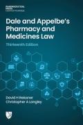 Cover of Dale and Appelbe's Pharmacy and Medicines Law