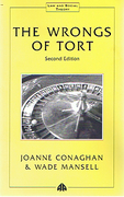 Cover of The Wrongs of Tort