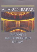 Cover of Purposive Interpretation in Law