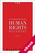 Cover of The International Human Rights Movement: A History (eBook)