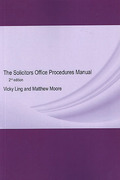 Cover of The Solicitors Office Procedures Manual