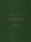 Cover of The Law and Practice of Party Walls