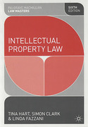 Cover of Palgrave Law Masters: Intellectual Property Law
