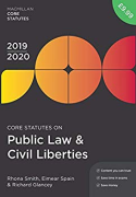 Cover of Core Statutes on Public Law & Civil Liberties 2019-20