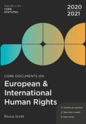 Cover of Core Documents on European and International Human Rights 2020-21