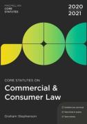 Cover of Core Statutes on Commercial & Consumer Law 2020-21