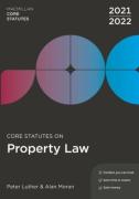 Cover of Core Statutes on Property Law 2021-22