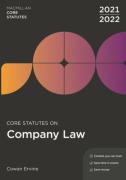 Cover of Core Statutes on Company Law 2021-22