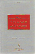 Cover of The Enforcement of Judgements