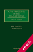 Cover of Civil Procedure in the Circuit Court (eBook)