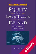 Cover of Equity and the Law of Trusts in Ireland (eBook)