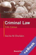 Cover of Round Hall Nutshells: Criminal Law (Book & eBook Pack)
