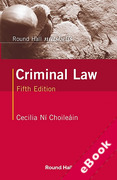 Cover of Round Hall Nutshells: Criminal Law (eBook)