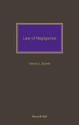 Cover of Law of Negligence