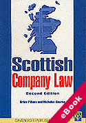 Cover of Scottish Company Law (eBook)