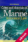 Cover of Cases and Materials on Marine Insurance Law (eBook)