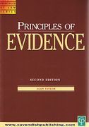 Cover of Principles of Evidence
