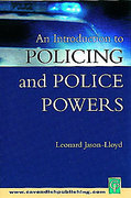 Cover of An Introduction to Policing and Police Powers