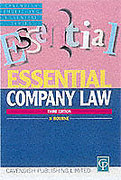 Cover of Essential Company Law