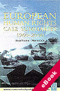 Cover of Human Rights Case Summaries 1960-2000 (eBook)