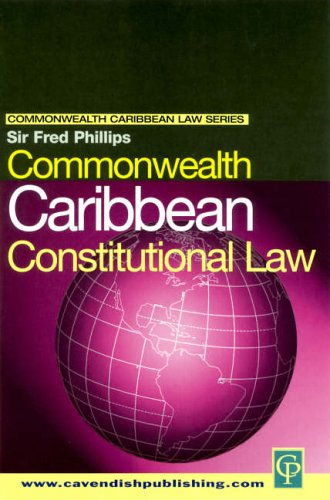 Commonwealth Caribbean Public Law Commonwealth Caribbean Law