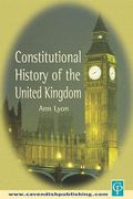 Cover of Constitutional History of the United Kingdom