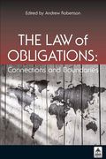 Cover of Law of Obligations: Connections and Boundaries