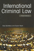 Cover of International Criminal Law