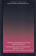 Cover of Introduction to Spanish Private Law: Facing the Social and Economic Challenges