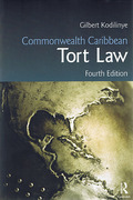 Cover of Commonwealth Caribbean Tort Law