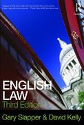 Cover of English Law