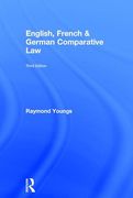 Cover of English, French and German Comparative Law