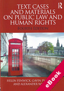 Cover of Text Cases and Materials on Public Law and Human Rights (eBook)
