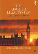 Cover of The English Legal System