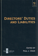 Cover of Directors' Duties and Liabilities