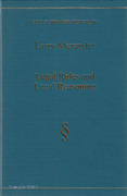 Cover of Legal Rules and Legal Reasoning
