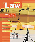 Cover of AQA Law for AS