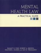 Cover of Mental Health Law: A Practical Guide