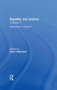 Cover of Equality and Justice, Vol 3. Distribution to Whom?