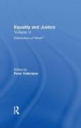 Cover of Equality and Justice, Vol 4. Distribution of What?
