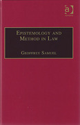 Cover of Epistemology and Method in Law