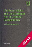 Cover of Children&#8217;s Rights and the Minimum Age of Criminal Responsibility: A Global Perspective (eBook)