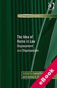 Cover of The Idea of Home in Law: Displacement and Dispossession (eBook)