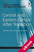 Cover of Central and Eastern Europe After Transition: Towards a New Socio-legal Semantics (eBook)