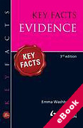 Cover of Key Facts: Evidence (eBook)