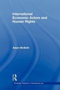 Cover of International Economic Actors and Human Rights